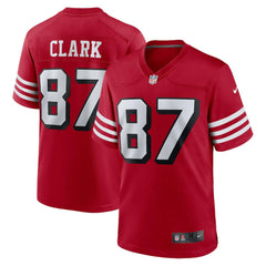 Nike Dwight Clark San Francisco 49ers Retired Player Alternate Game Jersey Scarlet
