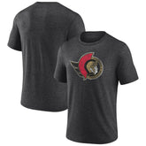 Ottawa Senators Wraparound Tri-Blend T-Shirt - Charcoal - NHL 4773204