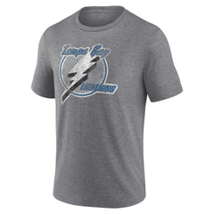 Tampa Bay Lightning Wraparound Tri-Blend T-Shirt - Heather Gray - NHL 4773210