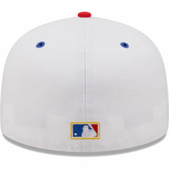 Los Angeles Dodgers New Era 75th World Series Cherry Lolli 59FIFTY Fitted Hat - White/Royal - New Era Discount