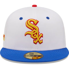 Chicago White Sox New Era 2005 World Series Cherry Lolli 59FIFTY Fitted Hat - White/Royal - New Era Online