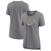 Los Angeles Kings Women's Slow Whistle Tri-Blend T-Shirt - Gray - NHL 4773840