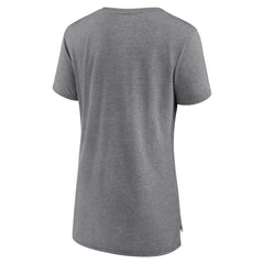Winnipeg Jets Women's Slow Whistle Tri-Blend T-Shirt - Gray - NHL 4773853