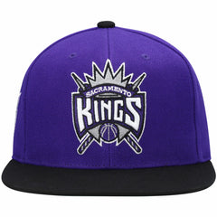 Sacramento Kings Hardwood Classics Snapback Hat Purple/Black | Mitchell & Ness Lifestyle