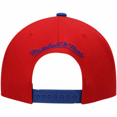 Sacramento Kings Hardwood Classics Snapback Hat Red/Royal | Mitchell & Ness for sale