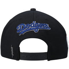Los Angeles Dodgers Pro Standard Stacked Logo Snapback Hat - Black - MLB Sale