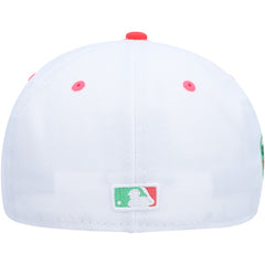 Los Angeles Dodgers New Era Watermelon Lolli 59FIFTY Fitted Hat - White/Green - New Era Discount