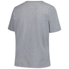 Colorado Rockies New Era Women's City Connect Plus Size V-Neck T-Shirt - Gray - New Era on Sale