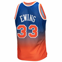 Patrick Ewing New York Knicks 1991/92 Hardwood Classics Fadeaway Swingman Player Jersey Orange/Royal | Mitchell & Ness Near Me