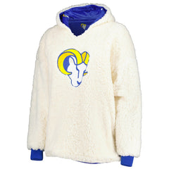 Los Angeles Rams FOCO Repeat Print Reversible Hoodeez
