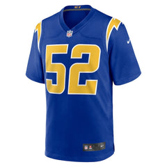 Nike Khalil Mack Los Angeles Chargers Alternate Game Jersey Royal