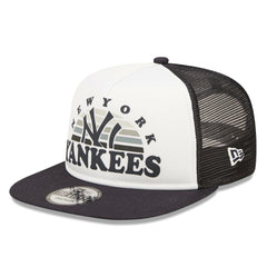 New York Yankees New Era Gradient Golfer 9FIFTY Snapback Hat - White/Navy - New Era Sale