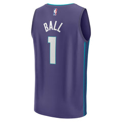 LaMelo Ball Charlotte Hornets Fast Break Replica Player Jersey Statement Edition Purple | Fanatics Near Me