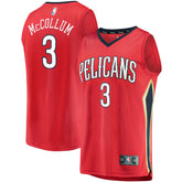 C.J. McCollum New Orleans Pelicans Fast Break Replica Player Jersey Statement Edition Red | Fanatics discount