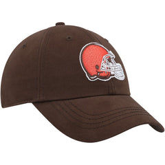 47 brand Cleveland Browns '47 Women's Miata Clean Up Primary Logo Adjustable Hat Brown