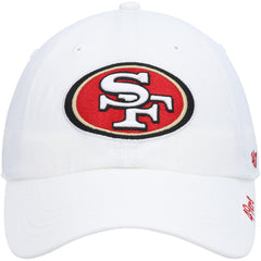 47 brand San Francisco 49ers '47 Women's Miata Logo Clean Up Adjustable Hat White