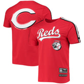 Cincinnati Reds Pro Standard Taping T-Shirt - Red/Black - MLB Sale