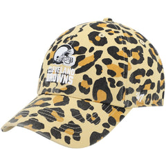 47 brand Cleveland Browns '47 Women's Bagheera Clean Up Allover Adjustable Hat Tan