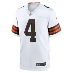 Nike Deshaun Watson Cleveland Browns Game Jersey White
