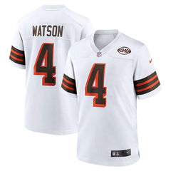 Nike Deshaun Watson Cleveland Browns Alternate Game Jersey White