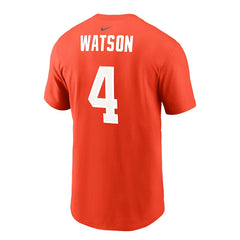 Nike Deshaun Watson Cleveland Browns Player Name & Number T-Shirt Orange