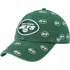 47 brand New York Jets '47 Women's Confetti Clean Up Adjustable Hat Green