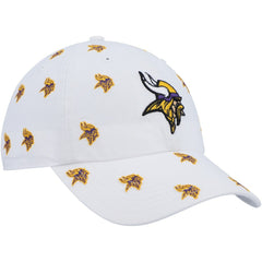 47 brand Minnesota Vikings '47 Women's Confetti Clean Up Adjustable Hat White