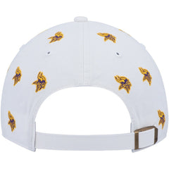 47 brand Minnesota Vikings '47 Women's Confetti Clean Up Adjustable Hat White