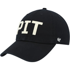 47 brand Pittsburgh Steelers '47 Women's Finley Clean Up Adjustable Hat Black