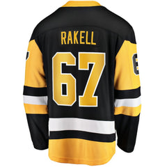 Rickard Rakell Pittsburgh Penguins Fanatics Home Breakaway Player Jersey - Black - NHL 4801155