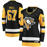 Rickard Rakell Pittsburgh Penguins Women's Fanatics Home Breakaway Player Jersey - Black - NHL 4801724