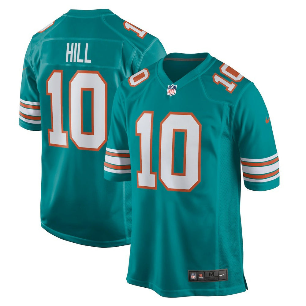 Nike Tyreek Hill Miami Dolphins Alternate Game Jersey Aqua