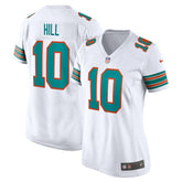 Nike Tyreek Hill Miami Dolphins Women's Game Jersey White