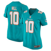 Nike Tyreek Hill Miami Dolphins Women's Player Jersey Aqua