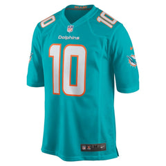 Nike Tyreek Hill Miami Dolphins Game Jersey Aqua