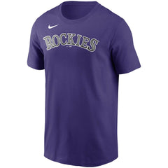 Kris Bryant Colorado Rockies Nike Name & Number T-Shirt - Purple - Nike Lifestyle