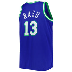 Steve Nash Dallas Mavericks Big & Tall Hardwood Classics 1998/99 Swingman Jersey for sale Blue | Mitchell & Ness