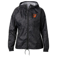 Baltimore Orioles Columbia Women's Flash Forward Full-Zip Windbreaker Jacket - Black - Columbia Lifestyle