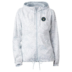 Milwaukee Brewers Columbia Women's Flash Forward Full-Zip Windbreaker Jacket - Gray - Columbia Sale