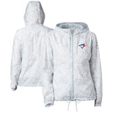 Toronto Blue Jays Columbia Women's Flash Forward Full-Zip Windbreaker Jacket - White - Columbia Sale