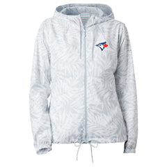 Toronto Blue Jays Columbia Women's Flash Forward Full-Zip Windbreaker Jacket - White - Columbia Sale