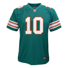 Nike Tyreek Hill Miami Dolphins Youth Game Jersey Aqua