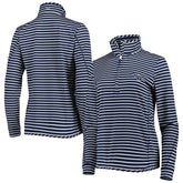 Tennessee Titans Vineyard Vines Women's Sankaty Shep Half-Zip Pullover Top Navy