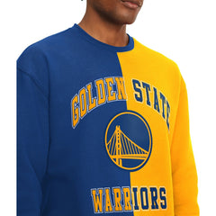 Golden State Warriors Tommy Jeans Keith Split Pullover Sweatshirt Royal/Yellow