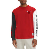 Chicago Bulls Tommy Jeans Richie Color Block Long Sleeve T-Shirt Red