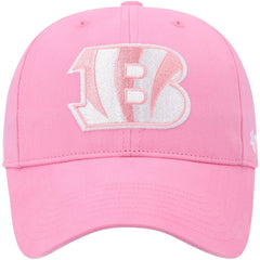 47 brand Cincinnati Bengals '47 Girls Youth Rose MVP Adjustable Hat Pink