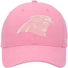 47 brand Carolina Panthers '47 Girls Youth Rose MVP Adjustable Hat Pink