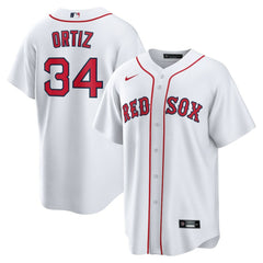 David Ortiz Boston Red Sox Nike Home Replica Player Jersey - White - Nike Sale