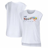 Houston Astros WEAR by Erin Andrews Women's Greetings From T-Shirt - White - MLB Online