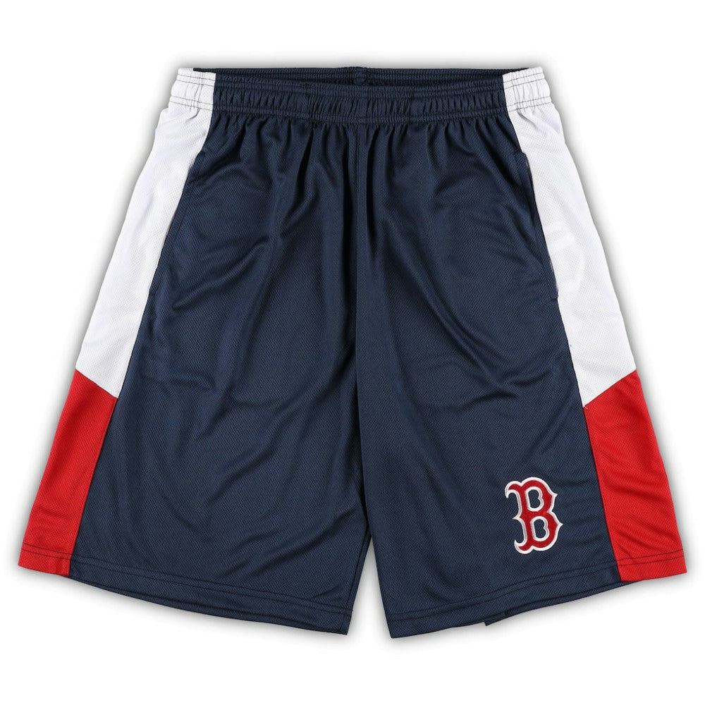 Boston Red Sox Big & Tall Team Shorts - Navy - MLB on Sale